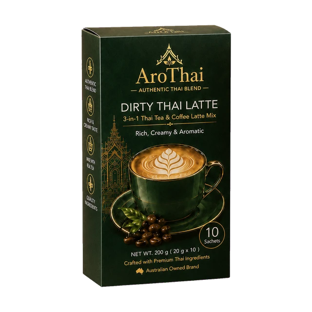 AROTHAI Dirty Thai Latte 10-sachet box